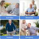2026 Upgraded Urine Collection Bag Reusable Condom Catheters with 1000ml & 2000ml Drainage Bags, Portable Wearable Urinary Drainage System for Elderly Men