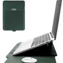 15-15.6 Inch Laptop Protective Cover Protective Bag, Suitable for MacBook Pro 15 Inch 15.6-Inch Dell Lenovo HP Acer Samsung Sony Chromebook Protective Cover (15-15.6 inch, Green)