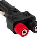 Heavy Duty Cigarette Lighter Plug with Binding Post