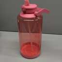 Tritan Bottle, Straw Lid and Extra Large Carry Handle Flutter Pink 64oz
