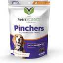 VETRISCIENCE Extra Large Pinchers Pill Hiders Chews, Non-Greasy Pill Wrap with Probiotics for Dogs, Disguise Pills, Capsules and Tablets, Soft and Chewy, Gut and Immune Health, Peanut Butter, 2 Pack
