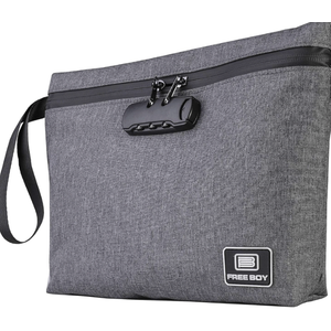 Free Boy Smell Proof Bags 11.8"x8.6"Durable Odor Proof Stash Bag with Combination Lock,Smell Odor Case Container
