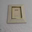 TOZAI Sunburst 1PC Photo Frame with Brass Border Includes