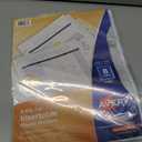 Avery Durable Plastic 8-Tab Insertable Big Tab Dividers for 3 Ring Binders, Clear, 1 Set (11836)