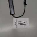 Acer USB to Ethernet Adapter, USBC Hub Ethernet 1Gbps with 3*USB 3.0, Aluminum Heat Dissipation, Driver Free, USB to Network Adapter for Windows 10, 8.1, Mac OS, Laptop, MacBook Pro, iPad, XPS, etc