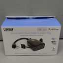 Feit Electric 120V 15A Smart Wifi Enabled Dual Outlet Wall Plug (Outdoor, BLACK)