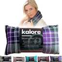 Microwavable Heating Pads for Winter Warmth, Back, Stomach & Head Comfort  Kalore Soft Cotton Tartan Neck Wrap  Even Heat Distribution Hot Compress Bag  Wheat Heat Pad XL  Unscented  Purple
