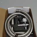 Vayzluiy Handheld Toilet Bidet Sprayer for Toilet-Adjustable Water Pressure Control with Bidet Hose for Feminine Wash, Stainless Steel Brushed Nickel Cloth Diaper for Baby Wash (Stainless Steel, 1)