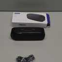 LENRUE Bluetooth Speaker, Wireless Portable Speaker with Loud Stereo Sound, Rich Bass, 12-Hour Playtime, Built-in Mic. Perfect for iPhone, Samsung and More (Black)