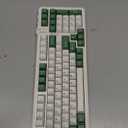 AUSDOM 98Pro Silent Mechanical Keyboard, Wireless Hot Swappable Gaming Keyboard with Backlit,Gasket Structure,Pre-lubed Tactile Switches,2.4GHz/Type-C/Bluetooth Custom Keyboards (Green & White-Silent)