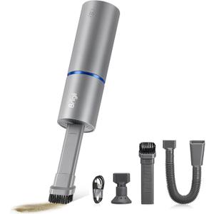Brigii Mini Handheld Vacuum Cordless, 3 in 1-Car Vacuum & Air Duster & Hand Pump, Portable Rechargeable Cleaner for Car Interior, Small Spaces, Crevices-Y120 Pro