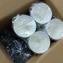 Tamone 100 Pack 12 oz Disposable Coffee Cups with Lids, Insulated Ripple Double-Walled Paper Coffee Cups for Hot Beverages, Cold/Hot Drinking To Go Coffee Cups with Lids for Parties and Travel (Grey)