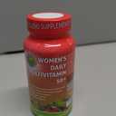 Women's Daily Multivitamin 50 Plus - Vegan Methylated Multivitamin for Women 50 and Over with Biotin, Organic Superfoods & Lutein - Eye, Energy, Gut & Optimal Health Support - Easy to Swallow 60 Capsules BBD: 12-2027