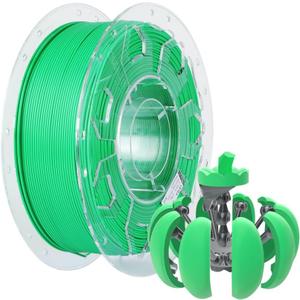Creality PLA Filament 1.75mm, 1.75mm 3D Printer Filament, 1.0kg (2.2lbs) Spool, No Warp Enhanced Toughness, Dimensional Accuracy 0.03mm Printing Filament, Suitable for FDM 3D Printers (Green)