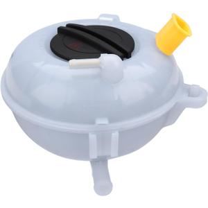 JDMON Engine Coolant Reservoir Tank w/Cap Replaces 5Q0121407D 5Q0121407F Replacement for Audi A3 Volkswagen Golf 1.4L 1.8L Petrol 2.0L Diesel, S3 VW GTI 2015-2016 Radiator Overflow Expansion Bottle