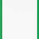 Mr. Pen- Dry Erase Board, 14 x 11 with a Black Dry Erase Marker, Green Frame, Small Mini White Board for Students, Fridge, Wall, Locker, Includes Double Sided Tapes