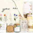 Christian Gifts for Women, Religious Gifts, Inspirational Gift for Women Birthday Unique Catholic Gifts set Bible Accessories Faith Based Gift Glass Cup