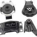 Engine Motor and Transmission Mount Kit, Compatible with 2006-2010 Mazda 5 2.3L & 2004-2009 Mazda 3 2.0L 2.3L(No Turbo),Replace OE A4418 A5312 A4404 A4405 Set of 4