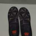 CRUVHEAL Work Pro Comfort Insoles - Shock Absorption - Low Arch - Cushioning Anti Fatigue Shoe Insert Men Women - Non-Slip - Soft Comfortable Work Boot Insoles - Foot Pain Relief (L, Black) (L[Men 8.5-13 - Women 9.5-14])