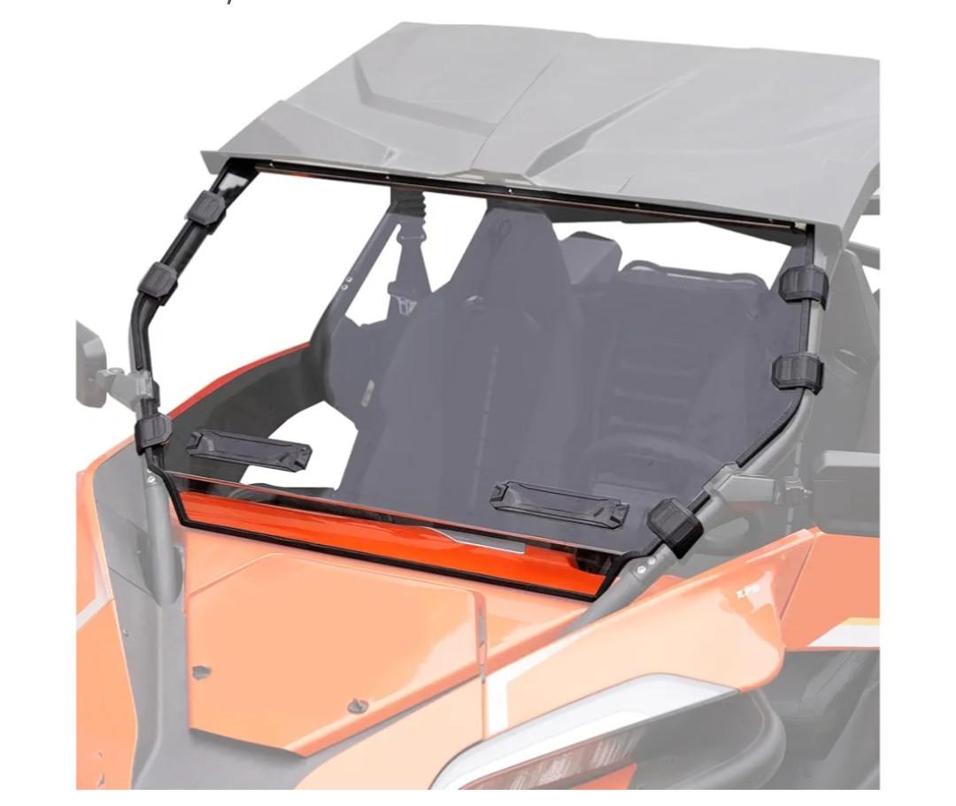 A & UTV PRO Front Windshield for 2022-2024 CFMOTO ZForce 950 H.O /950 H.O.E.X. /2020-2022 ZForce 950 Sport, Hard Coated Clear Tough Vented Polycarbonate Full Window Windscreen Accessories,1PC, 2024 Windshield A & UTV PRO Front Windshield for 2022-2024 CFMOTO ZForce 950 H.O /950 H.O.E.X. /2020-2022 ZForce 950 Sport, Hard Coated Clear Tough Vented Polycarbonate Full Window Windscreen Accessories,1PC, 2024 Windshield