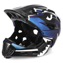 Lixada Kids Bike Helmet Adjustable Detachable Full Face Helmet for Cycling Helmet for Children Bicycle, Skateboard, Scooter, Protective Gear (20.5-22 Inches), Discoloration