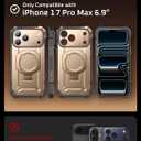 SUPCASE for iPhone 17 Pro Max Case with Kickstand (Unicorn Beetle Grip), [Camera Control Cover] [Compatible with MagSafe] [Military-Grade Drop Protection] Heavy Duty Magnetic Phone Case, Desert