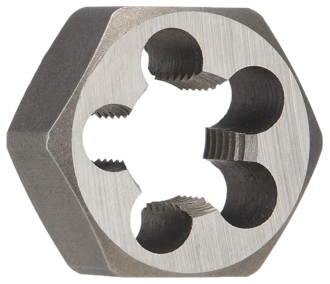 Drill America m39 X 1.5 Carbon Steel Hex Rethreading Die, DWT Series