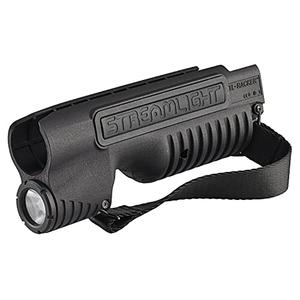 Streamlight 69602 TL-Racker 1,000 Lumen 20,000-Candela Tactical Integrated Forend Weapon Light with Ambidextrous Controls for Select Mossberg 590 Shockwave Models with Strap, Black