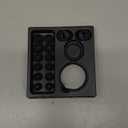 JUSTRVN Ear Plugs for Sleeping, 2 Pairs of Reusable Earplugs for Noise Reduction 25dB-30dB with 8 Ear Tips, Soft Hearing Protection Ear Plugs for Concert,Noise Sensitivity, Study & Work, Black