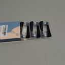 Replacement Toothbrush Head Compatible with Oral B IO, Replacement Heads for Oral B IO 3 4 5 6 7 7G 8 9 10 Series Electric Toothbrushes, Black, 12 Count