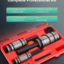 SCITOO 3-Pieces Pipe Expander Tool Set 1/18'' to 3-1/2'', Tail Pipe Expander Compatible with Most Vehicles and Trucks