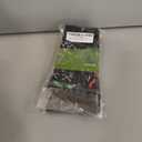 2 x I'D RATHER BE CHASING Funny Mens Socks, Golf & Pickleball Gifts for Men, Golfers Unique Crew Sock, Golfing Gift Accessories (Black)