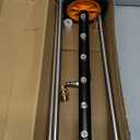 Undercarriage Pressure Washer Attachment, Siebwin 16" Dual-Function Water Broom for Pressure Washer Undercarriage Cleaner with 3 Pieces Extension Wand, 4000 PSI, Orange