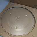15" Microwave Glass Plate for Panasonic Microwave Plate F06014W00AP A06014A00AP, 15 Inch Replacement Microwave Glass Turntable Dishwasher Safe
