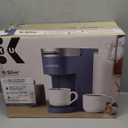 Keurig K-Slim Single Serve K-Cup Pod Coffee Maker, Featuring Simple Push Button Controls And MultiStream Technology, Twilight Blue