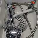 MakeFit Dual Filtered Rain Shower Head Combo, Handheld Shower Head with Adjustable Bar - Rainfall Shower Head And Showerhead with Filter for Hard Water - Removes Chlorine (Premium Chrome)