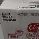Carnation Half and Half Liquid Creamer Singles, 360 Count (BBD: October 5, 2025)