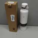 Hydro Flask Water Bottle - Insulated Stainless Steel - Non Spill, Leakproof in 24 Oz Tonal White