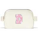 Uygafly Graduation Gifts for Teens Kids Daughter Sister Her - Birthday Gifts for 3 4 5 6 7 8 9 10 11 12 13 Year Old Girls, Fanny Pack Crossbody Bag Belt Bag Cute Trendy Stuff | Cream, Initial D