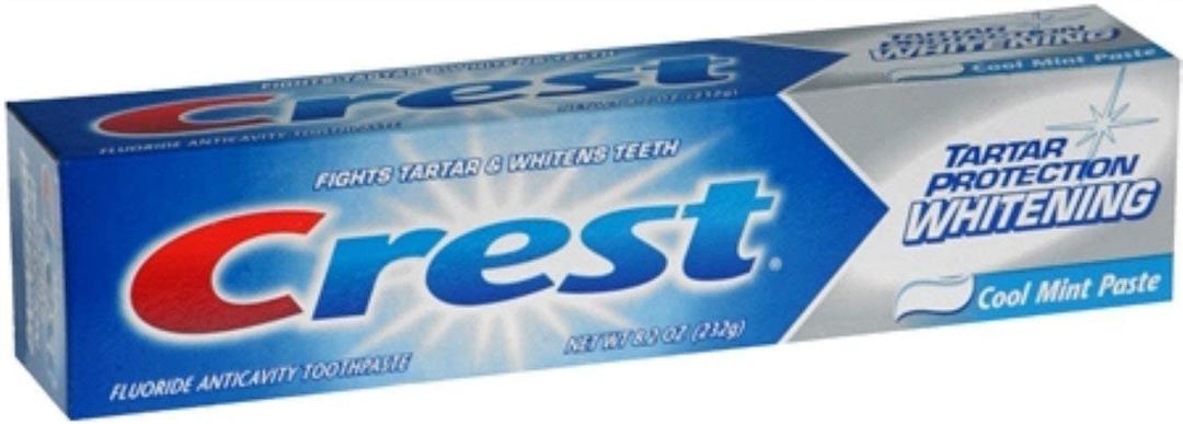 Crest Tar Sm Mnt Wht Size 8.2z Crest Tartar Protection Tartar Control Toothpaste Cool Mint Paste 8.2 Ounce