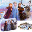 Puzzles for Kids Ages 4-8, 60 Pieces Puzzles for Kids Ages 3-5 in a Metal Box Girls and Boys Learning Educational Jigsaw Puzzle Toys Gifts