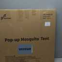 Sportneer Pop-Up Mosquito Net Tent, Instant Setup Camping Shelter for Cot or Ground, Breathable Mesh Bug Screen, Lightweight Portable Bed Canopy for Outdoor Indoor Adults Kids(86.6x33.5x35.4 in)