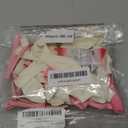 HILAVO Pink Bow Balloon Arch Kit Pink and White Balloons Garland 91 Pcs Coquette Birthday Decor White Pastel Light Pink Bow Balloon for Girls Princess Bridal Baby Shower Birthday Party Decorations