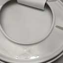Bemis 730SLEC Slow Close Toilet Seat, Easy Clean Hinges and Durable Plastic Seat, Made in USA, Round, White
