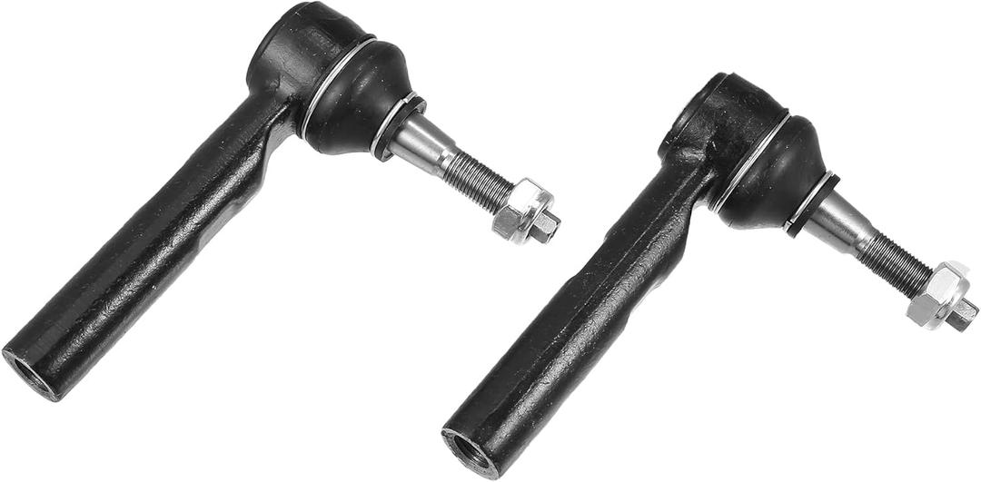 X AUTOHAUX 2pcs Front Outer Tie Rod End Links ES800408 Suspension Steering Tie Rod End 5183761AA 5183761AB for Dodge Caliber 2007-2012 for Dodge Journey 2009-2018