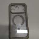 Miracase for iPhone 17 Pro Max Case 6.9" Full-Body Phone Case with Built-in Glass Screen Protector& Full Camera Protector,[Magnetic with MagSafe] Drop Proof 17 ProMax Cover, Grey Titanium