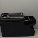 Center Console Between Seat for Minivans, SUVs, Middle Van Console Floor Console Organizer Storage Box