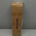 Mengersi Canopy Bed Frame Post Queen Size,Stainless Steel Canopy Frame Poles Four Corner Bed Bracket Fit for Metal/Wood Bed Bedroom Decor (Silver-style)