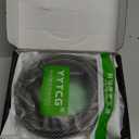 Audiophile 4.92ft HiFi Audio CableRCA Male to XLR Male,2Pack,4N OFC Core,Gold-Plated Plug,Nylon Braid,Subwoofer Cable,Compatible with CD Player,Amplifier & HiFi Audio Systems(4.92ft/1.5m)