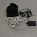 Replacement Inflatable Fan - 12V 1.0A Blower with 12V 1.5A Adapter and 3 LED Lights for Halloween Outdoor Christmas Holiday Inflatables Fan Blower (Adapter Blower with 5 LEDs)